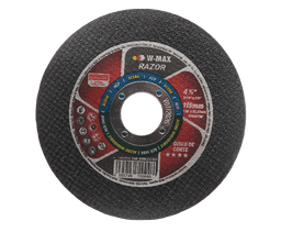 DISCO CORTE RAZOR 4 1/2" W-MAX CON EXHIBIDOR
