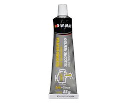 SILICONA NEUTRA 85 GR GRIS W-MAX