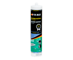 SILICONA ACÉTICA 280 ML TRANS W-MAX