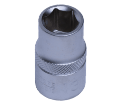 DADO HEXAGONAL CORTO DE 1/2" DE 13MM