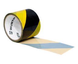 CINTA ADHESIVA PARA SEÑALIZACIÓN AMARILLO Y NEGRO