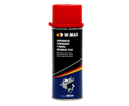 LIMPIADOR DE CARBURADOR Y PARTES MECÁNICAS PLUS W-MAX