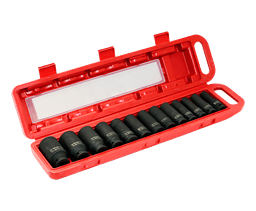 JUEGO DE DADOS IMPACTO 1/2" MILIMÉTRICO